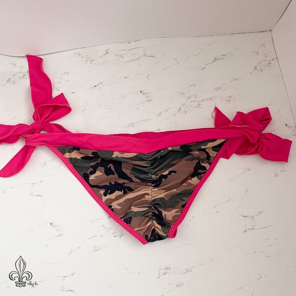 🪖Daisy Pink & Camo bikini🪖 - Picture 4 of 7